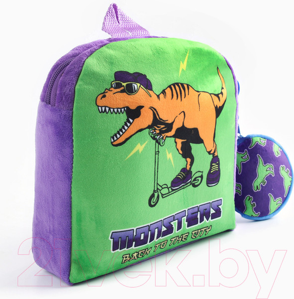 Изображение товара Детский рюкзак Milo Toys Динозавр / 10361253 (фиолетовый)