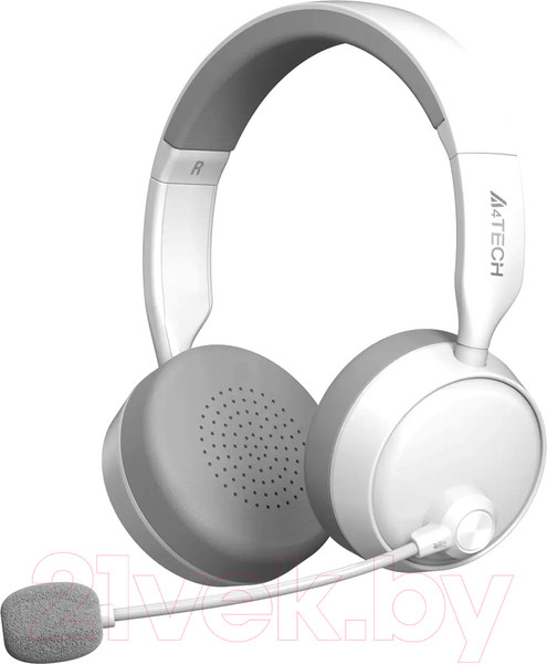 Изображение товара Наушники-гарнитура A4Tech BH230 (белый/серый)
