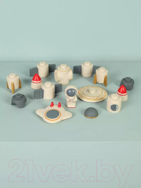 Изображение товара Набор игрушечной техники Rant Spaceship / О-006 (бежевый)