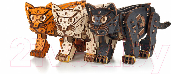 Изображение товара Конструктор EWA Котенок (рыжий)