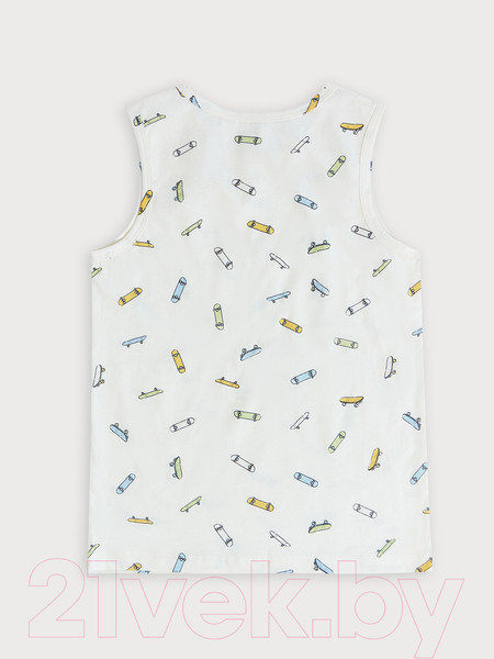 Изображение товара Комплект бельевой детский Mark Formelle 443002 (р.128-64-57, скейты на молочном)