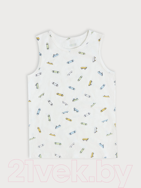 Изображение товара Комплект бельевой детский Mark Formelle 443002 (р.134-68-60, скейты на молочном)