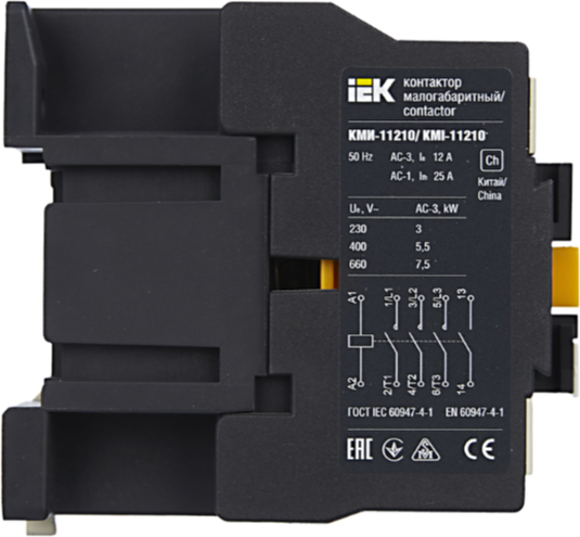 Изображение товара Контактор IEK KKME11-012-230-10