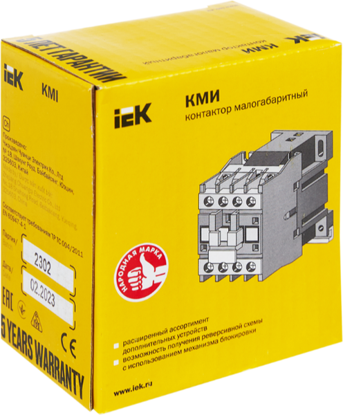 Изображение товара Контактор IEK KKME11-012-230-10
