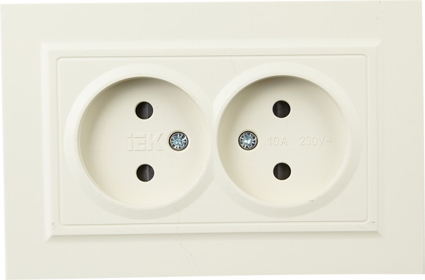 Изображение товара Розетка IEK Brite BR-R23-10-K10-F (бежевый)