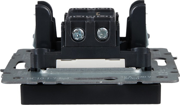 Изображение товара Выключатель IEK Brite BR-V12-1-10-K53 (графит)