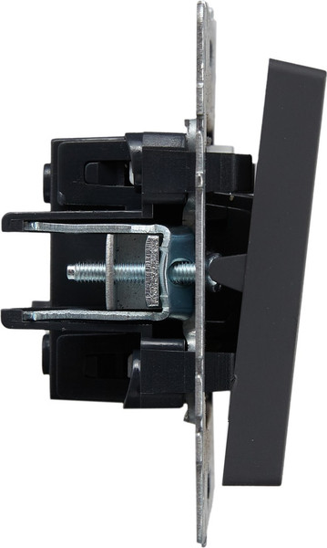 Изображение товара Выключатель IEK Brite BR-V12-1-10-K53 (графит)