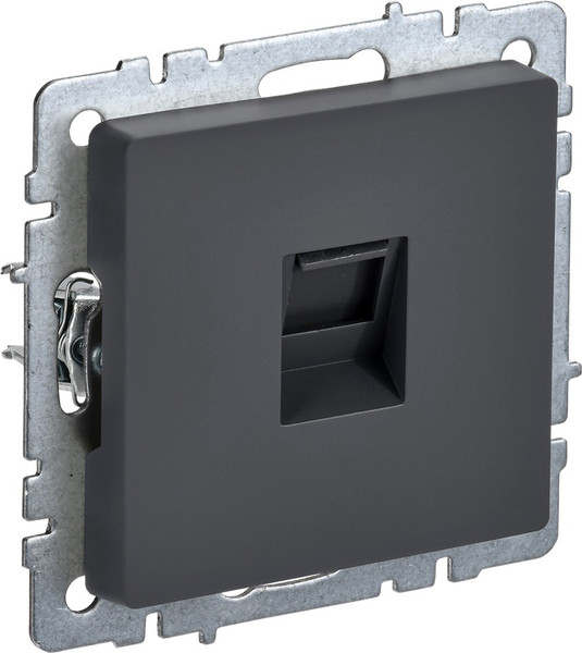 Изображение товара Розетка IEK Brite BR-K10-2-K53 (графит)
