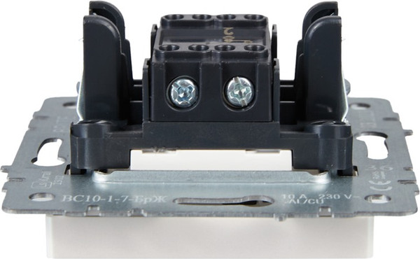 Изображение товара Выключатель IEK Brite BR-V12-1-10-K36 (жемчуг)