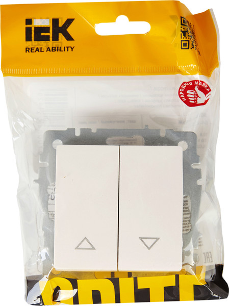 Изображение товара Выключатель IEK Brite BR-V15-0-10-K36 (жемчуг)