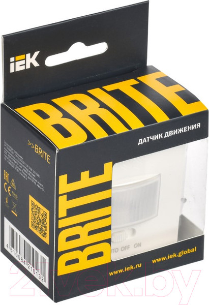 Изображение товара Датчик движения IEK Brite BR-MS10-N-150-05-K36 (жемчуг)