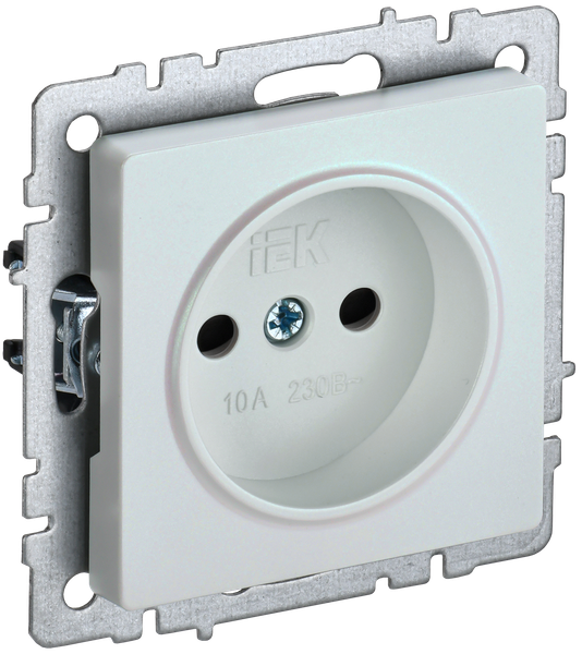 Изображение товара Розетка IEK Brite BR-R13-10-K36 (жемчуг)