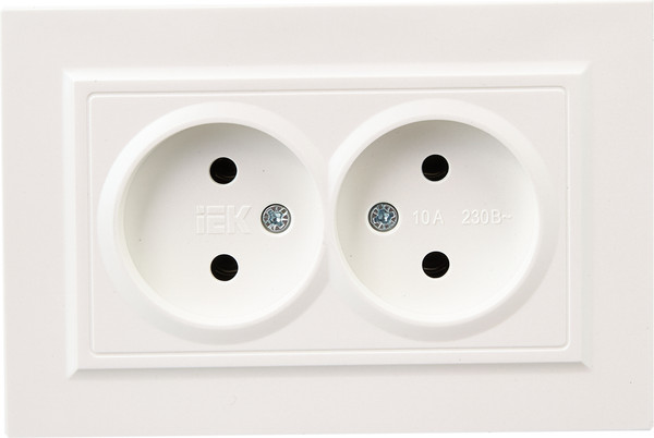 Изображение товара Розетка IEK Brite BR-R20-10-K36-F (жемчуг)