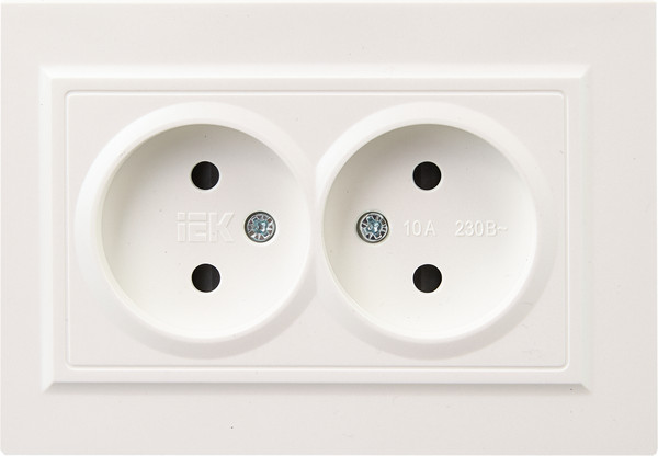 Изображение товара Розетка IEK Brite BR-R23-10-K36-F (жемчуг)