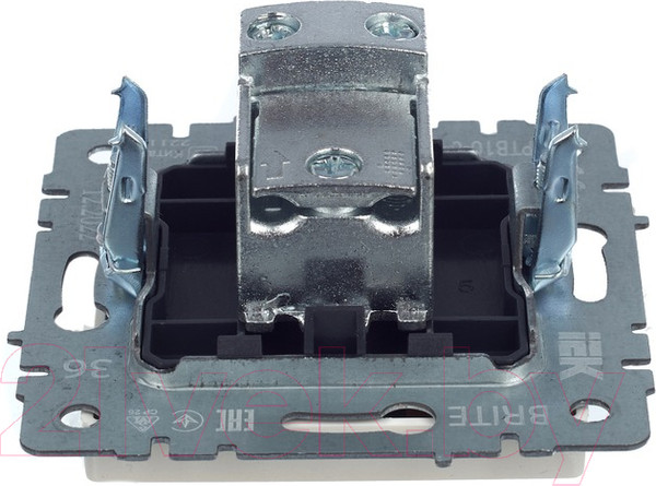Изображение товара Розетка IEK Brite BR-A10-P-K36 (жемчуг)