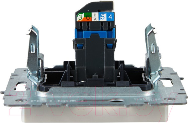 Изображение товара Розетка IEK Brite BR-K10-2-K36 (жемчуг)