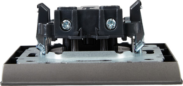 Изображение товара Розетка IEK Brite BR-R10-10-K46-F (сталь)