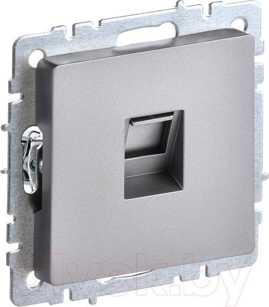 Изображение товара Розетка IEK Brite BR-K10-2-K46 (сталь)