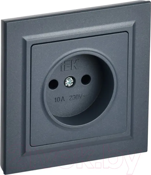 Изображение товара Розетка IEK Brite BR-R10-10-K35-F (маренго)