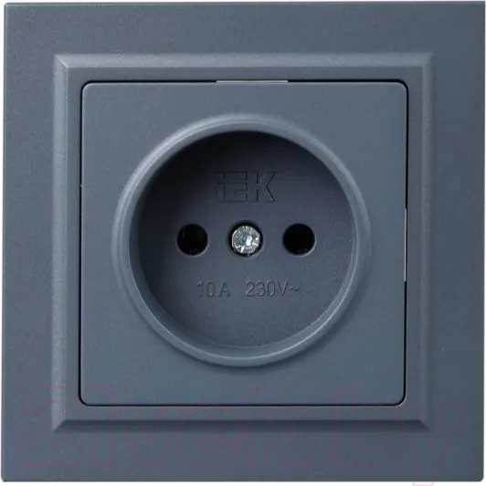 Изображение товара Розетка IEK Brite BR-R10-10-K35-F (маренго)