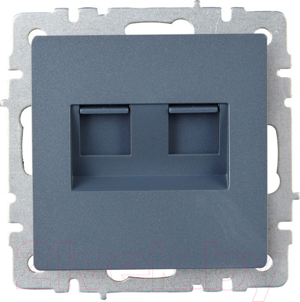 Изображение товара Розетка IEK Brite BR-K20-2-K35 (маренго)