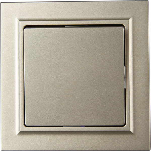 Изображение товара Выключатель IEK Brite BR-V10-0-10-K37-F (шампань)