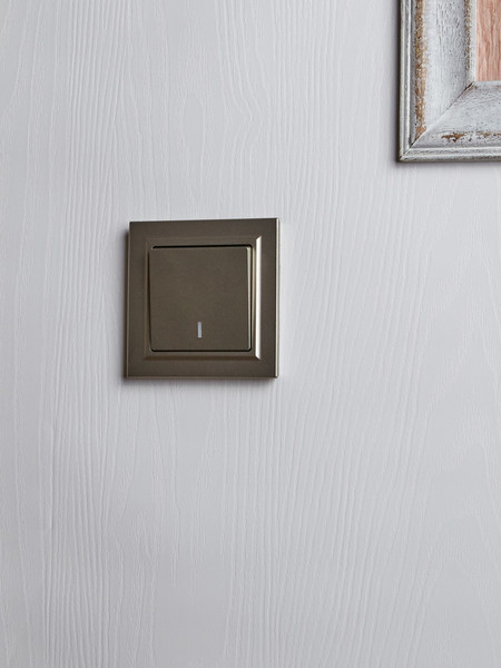 Изображение товара Выключатель IEK Brite BR-V12-1-10-K37 (шампань)