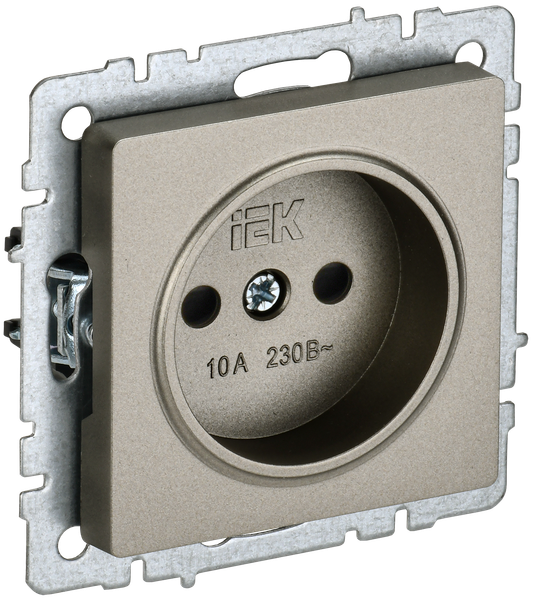 Изображение товара Розетка IEK Brite BR-R13-10-K37 (шампань)
