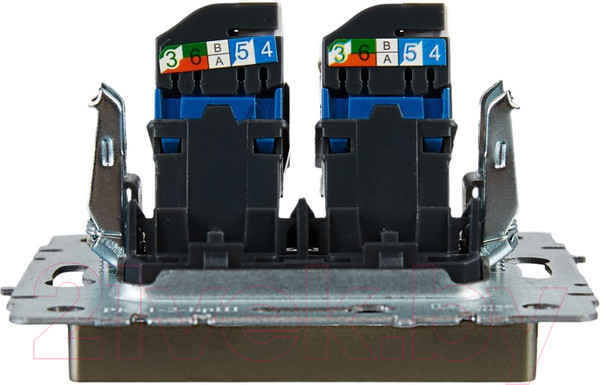 Изображение товара Розетка IEK Brite BR-K20-2-K37 (шампань)
