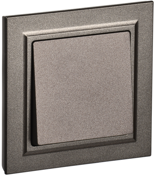Изображение товара Выключатель IEK Brite BR-V10-0-10-K45-F (темная бронза)