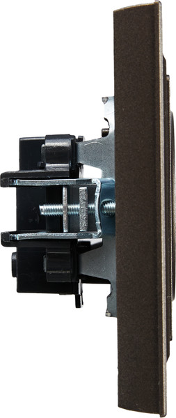 Изображение товара Розетка IEK Brite BR-R10-10-K45-F (темная бронза)