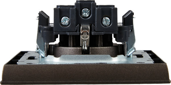 Изображение товара Розетка IEK Brite BR-R14-16-K45-F (темная бронза)
