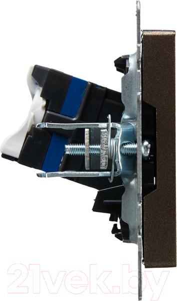 Изображение товара Розетка IEK Brite BR-K10-2-K45 (темная бронза)