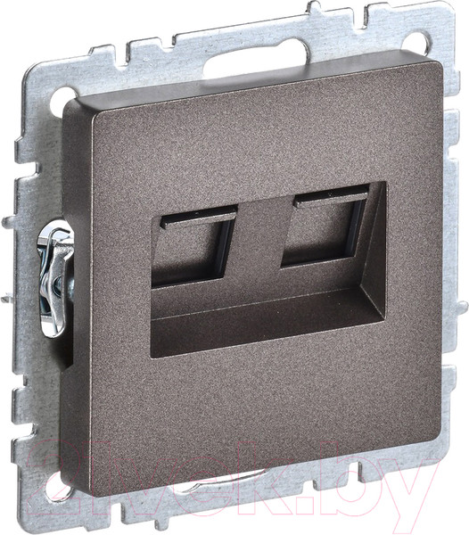 Изображение товара Розетка IEK Brite BR-K20-2-K45 (темная бронза)