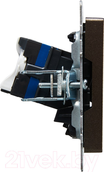 Изображение товара Розетка IEK Brite BR-K20-2-K45 (темная бронза)