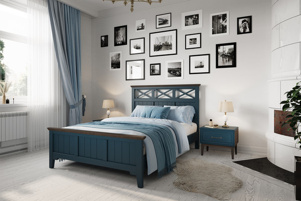 Изображение товара Комод Bravo Мебель Гориция (таксус/лак сапфировый)