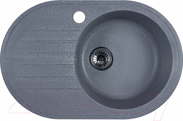 Изображение товара Мойка кухонная БелЭворс Rondo R (серый)