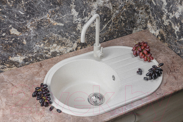 Изображение товара Мойка кухонная БелЭворс Rondo L (бежевый)