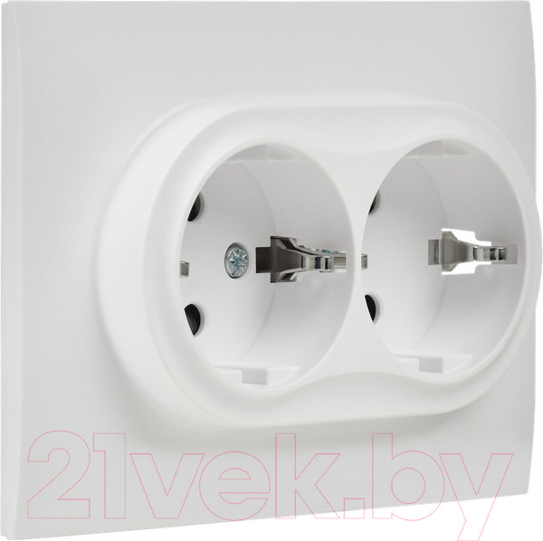 Изображение товара Розетка IEK Skandy SK-R24-16-K01-F (белый)