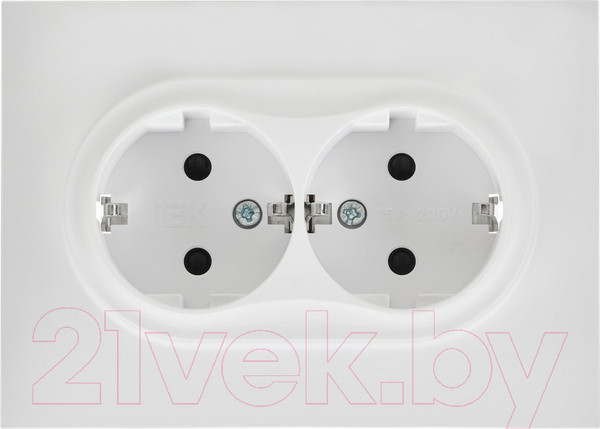 Изображение товара Розетка IEK Skandy SK-R24-16-K01-F (белый)