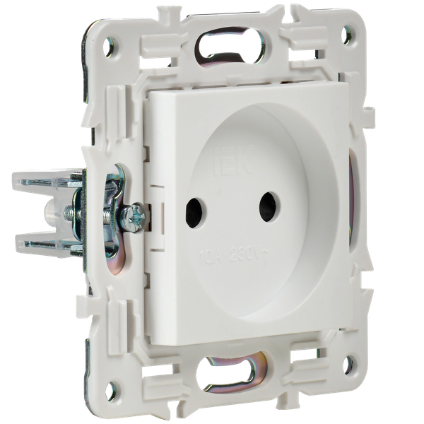 Изображение товара Розетка IEK Skandy SK-R10-10-K01 (белый)