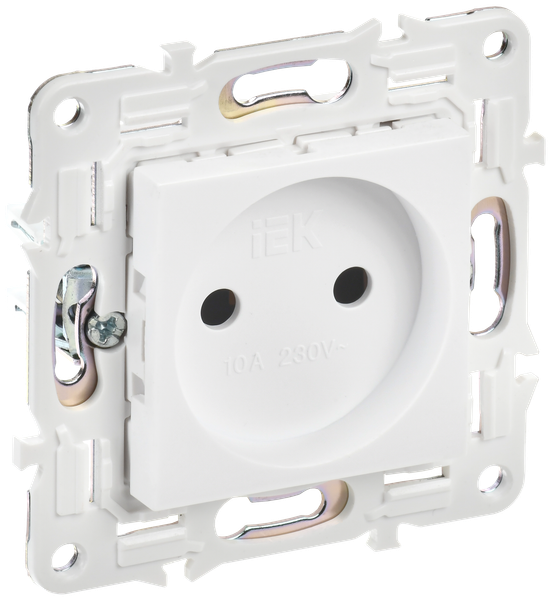 Изображение товара Розетка IEK Skandy SK-R10-10-K01 (белый)