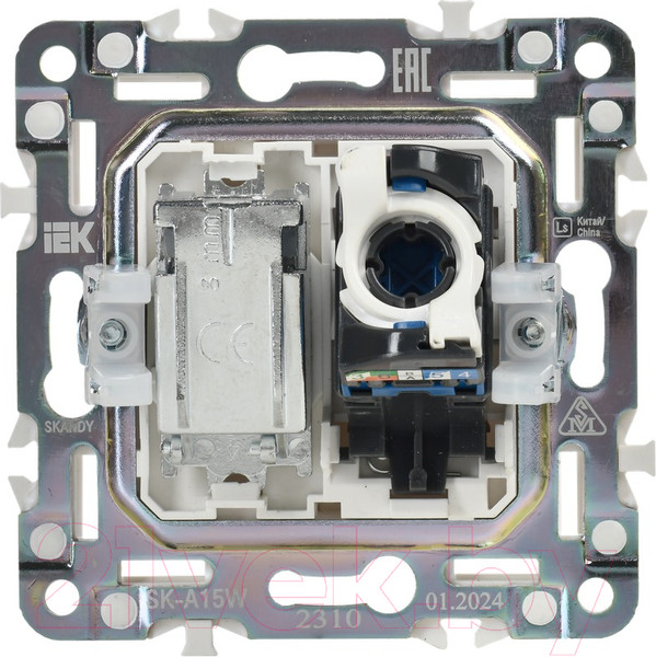 Изображение товара Розетка IEK Skandy SK-AK20-2-K01 (белый)