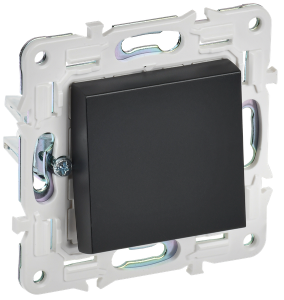 Изображение товара Выключатель IEK Skandy SK-V10-0-10-K02 (черный)