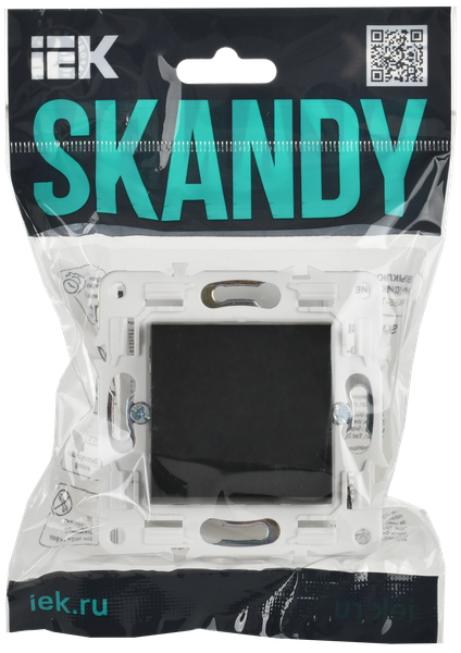 Изображение товара Выключатель IEK Skandy SK-V10-0-10-K02 (черный)