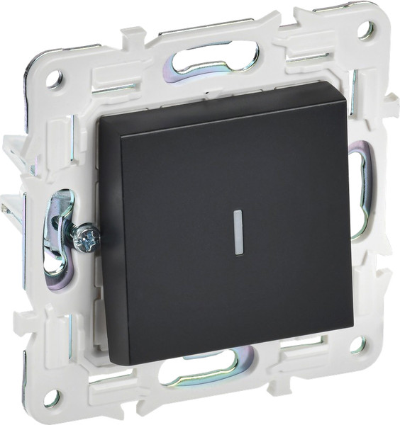 Изображение товара Выключатель IEK Skandy SK-V12-1-10-K02 (черный)