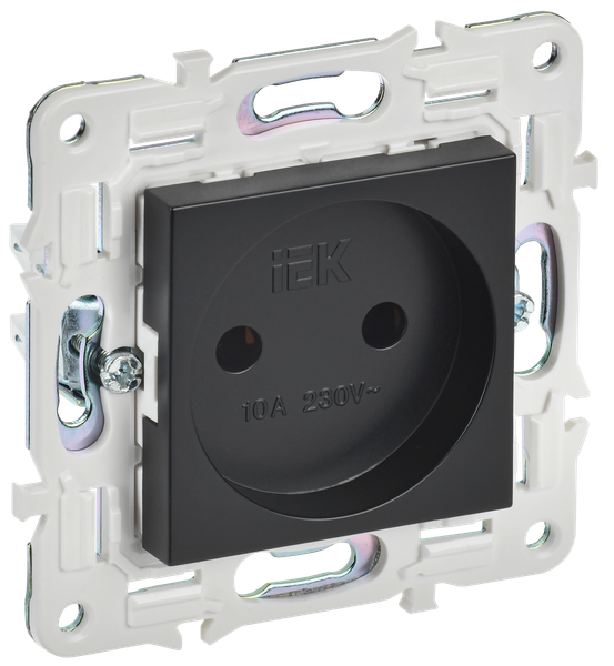 Изображение товара Розетка IEK Skandy SK-R10-10-K02 (черный)