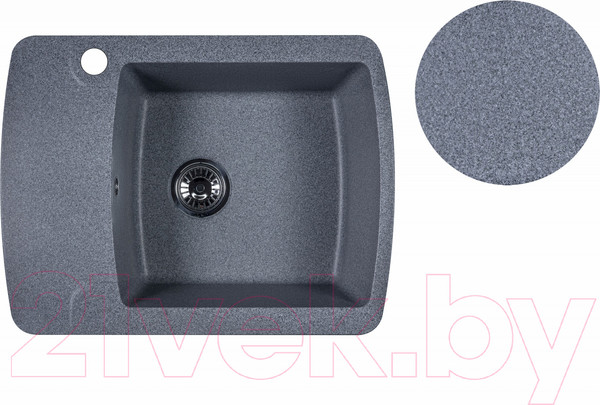 Изображение товара Мойка кухонная БелЭворс Flexi R (серый, без сифона)