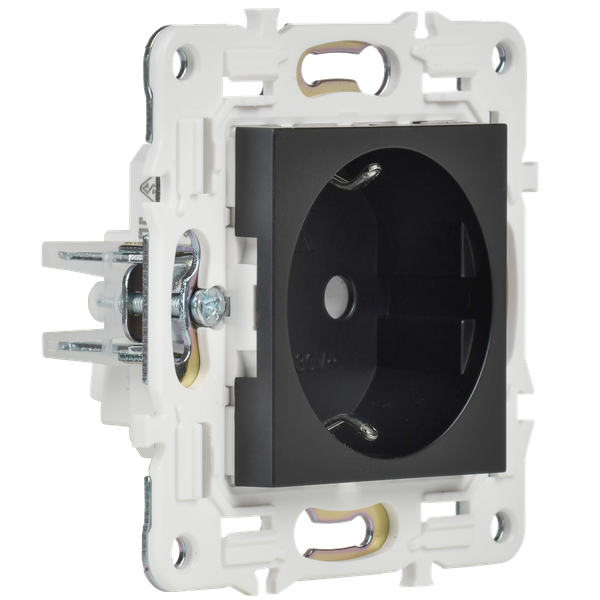 Изображение товара Розетка IEK Skandy SK-R11-16-K02 (черный)