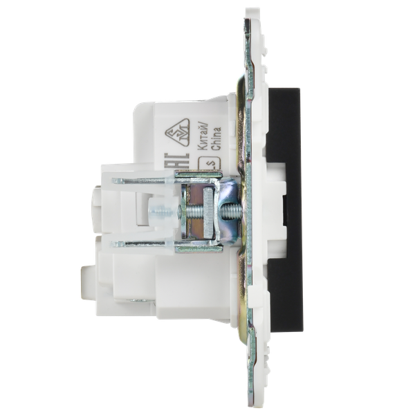 Изображение товара Розетка IEK Skandy SK-R11-16-K02 (черный)